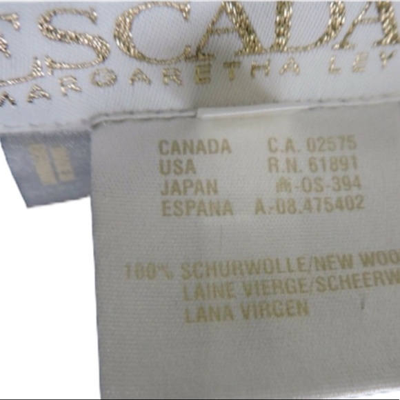 Escada Margaretha Ley Wool Dress Pants 42 US sz 12 - Picture 8 of 8